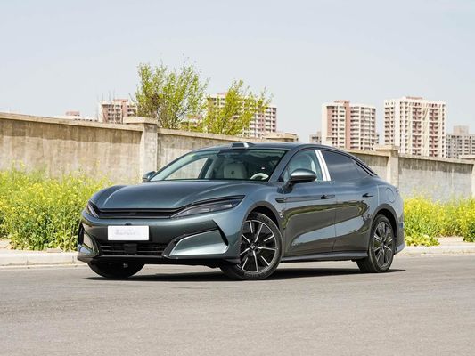 Qualità  2025 Powerful Han L BYD Electric Vehicle with Max Power 500 KW and Leather Rudder 1000V High Voltage Fast Charging fabbrica