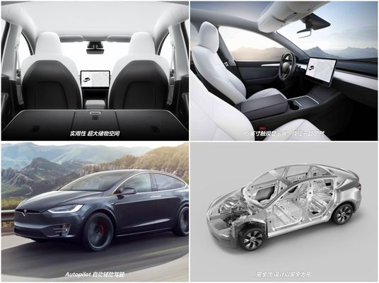 Berlina utilizzata versione di Y Long Battery Drive del modello di New Product Tesla del produttore della Cina