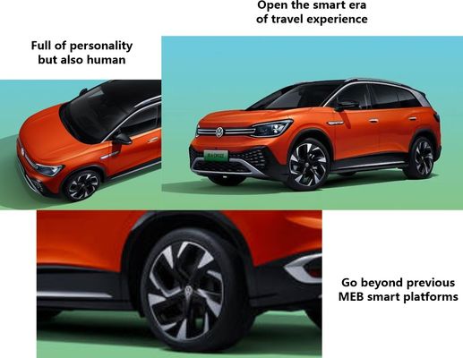 Prezzo basso lungo 0km nuovissimo di distanza in miglia SUV delle automobili completamente elettriche di sinistra di Volkswagen ID6 Crozz