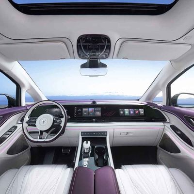 Automobili elettriche di sedili di lusso dell'automobile MPV 4WD di Ev dei sedili del sognatore 7 di Voyah per la famiglia o l'affare
