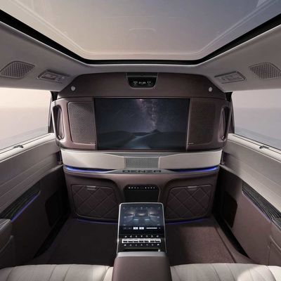 MPV elettrico Denza D 9 EV a doppio motore 7 posti Luxury Interior Comfort MPV EVELECTRIC CAR VEHICLE