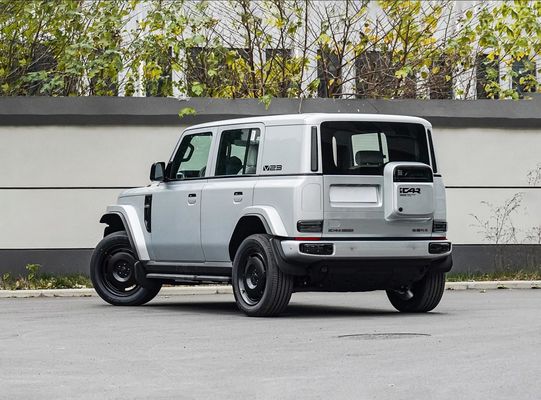 5 posti SUV completamente elettrico Chery iCAR V23 con tetto solare e fotocamera posteriore Pure Electric Car 2025