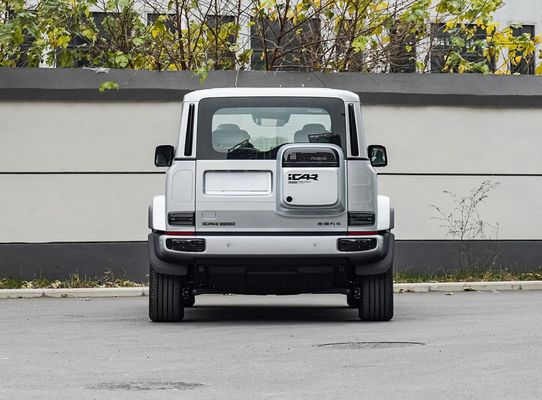 5 posti SUV completamente elettrico Chery iCAR V23 con tetto solare e fotocamera posteriore Pure Electric Car 2025