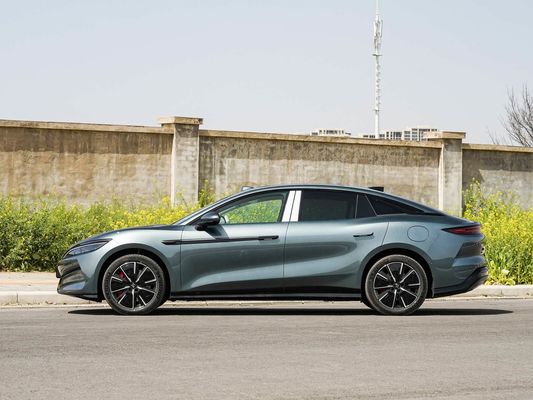 2025 Potente Han L BYD Veicolo elettrico con potenza massima di 500 KW e timone in pelle 1000V Alta tensione ricarica rapida