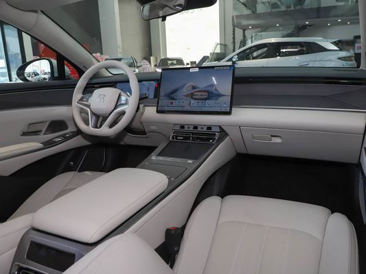 2025 Potente Han L BYD Veicolo elettrico con potenza massima di 500 KW e timone in pelle 1000V Alta tensione ricarica rapida