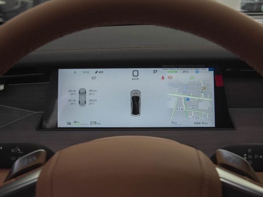 Modello di veicolo 601km Portata 83.2kWh Capacità della batteria AWD Carica veloce tetto solare Struttura ad alta tensione Comodo per la famiglia