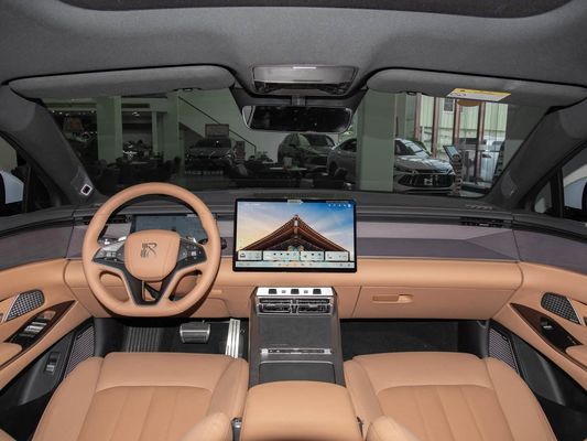 Modello di veicolo 601km Portata 83.2kWh Capacità della batteria AWD Carica veloce tetto solare Struttura ad alta tensione Comodo per la famiglia